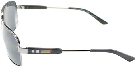 burberry sunglasses be 3074 100387 gunmetal 63mm